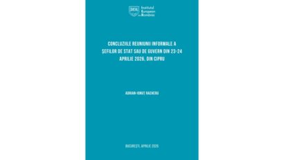 Semnal editorial: „Concluziile reuniunii informale a șefilor de stat sau de guvern din 23-24 aprilie 2026, din Cipru”