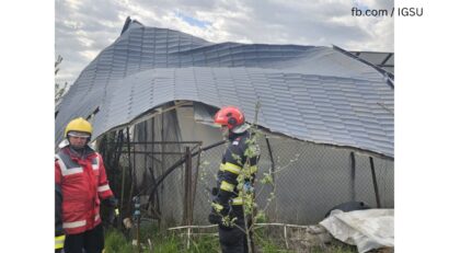 Sursa foto: fb.com / IGSU - Inspectoratul General pentru Situații de Urgență, România