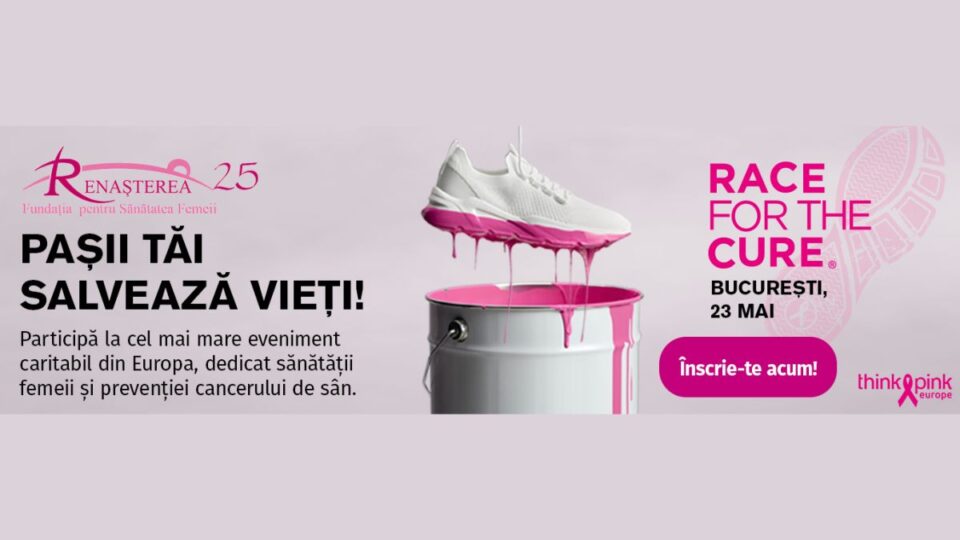 Start înscrieri Race for the Cure România 2026