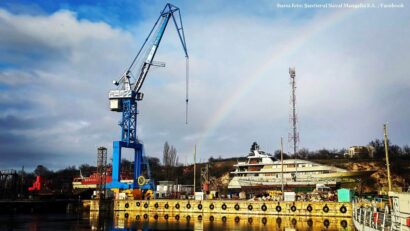 верфь в Мангалии Sursa foto: Şantierul Naval Mangalia S.A. / Facebook