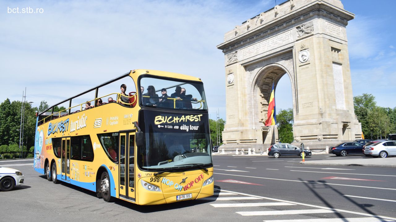 Autobuzele turistice ‘Bucharest City Tour’