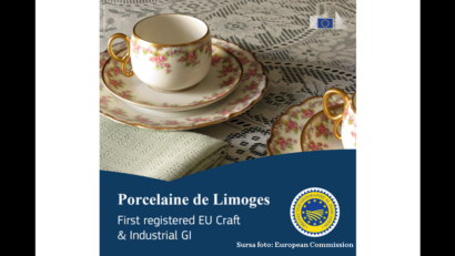 Porțelanul Limoges este primul produs artizanal protejat