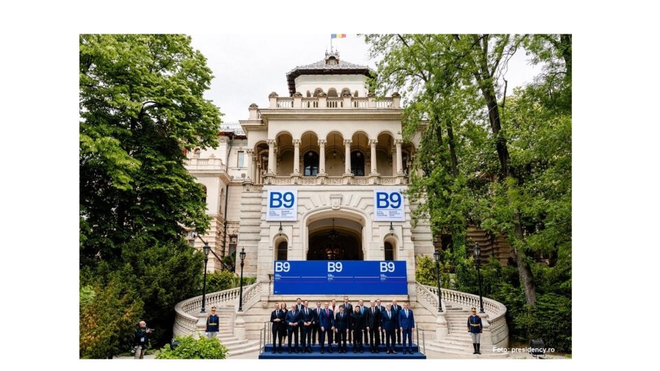 Summitul B9, București, Palatul Cotroceni (Foto: presidency.ro)