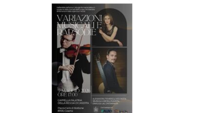 Festa dell’Europa: “Variazioni Musicali e Rapsodie” alla Reggia di Caserta