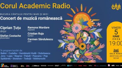 Corul Academic Radio – Bucuria cântului pentru mari și mici