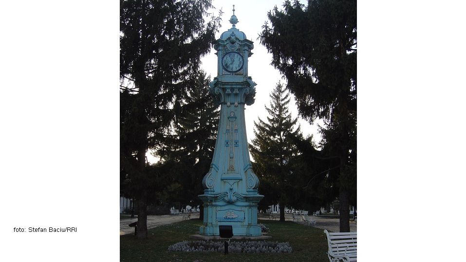 Ceasul public din Brăila, foto Ştefan Baciu