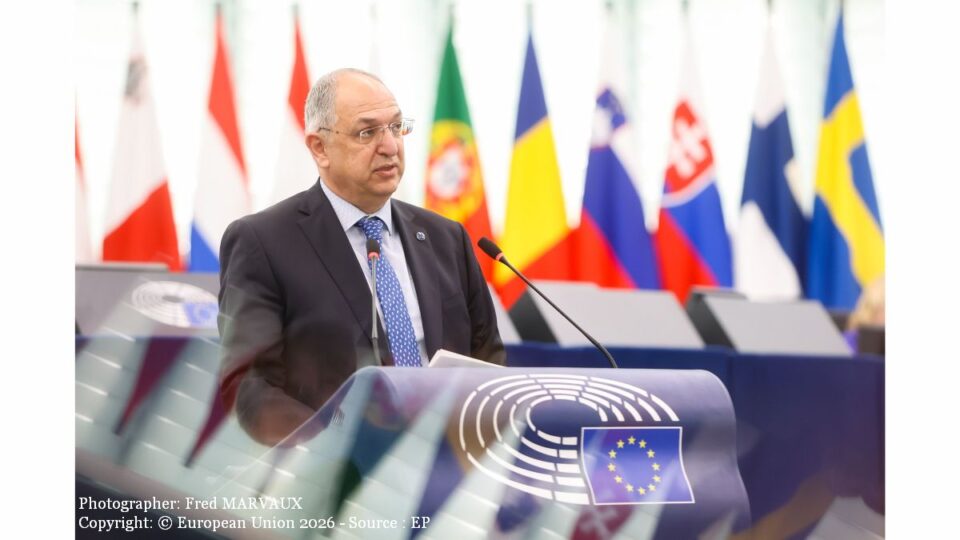 Costas Kadis (Photographer: Fred MARVAUX Copyright: © European Union 2026 - Source : EP)
