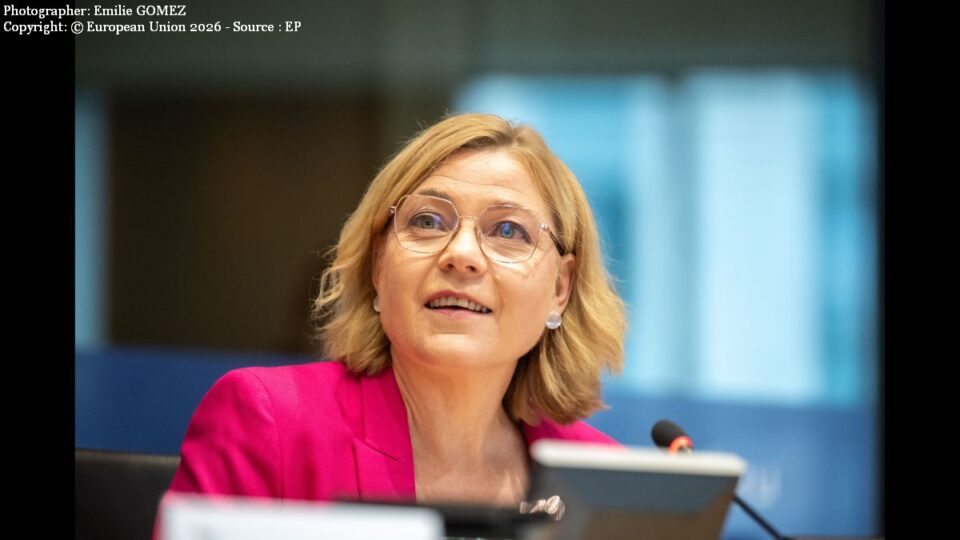 Henna Virkkunen (Photographer: Emilie GOMEZ Copyright: © European Union 2026 - Source : EP)