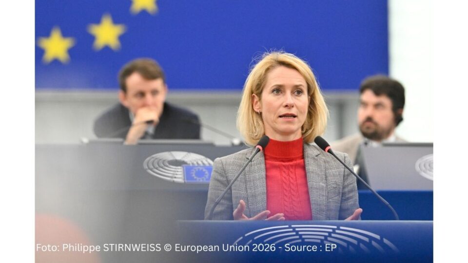 Kaja Kallas / Foto: Philippe STIRNWEISS © European Union 2026 - Source EP