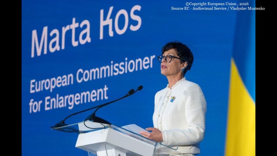 Marta Kos (©Copyright European Union , 2026 Source EC - Audiovisual Service / Vladyslav Musienko)