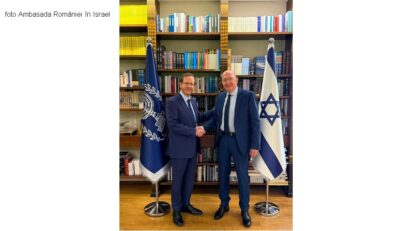 נשיא ישראל קיבל את שגריר רומניה