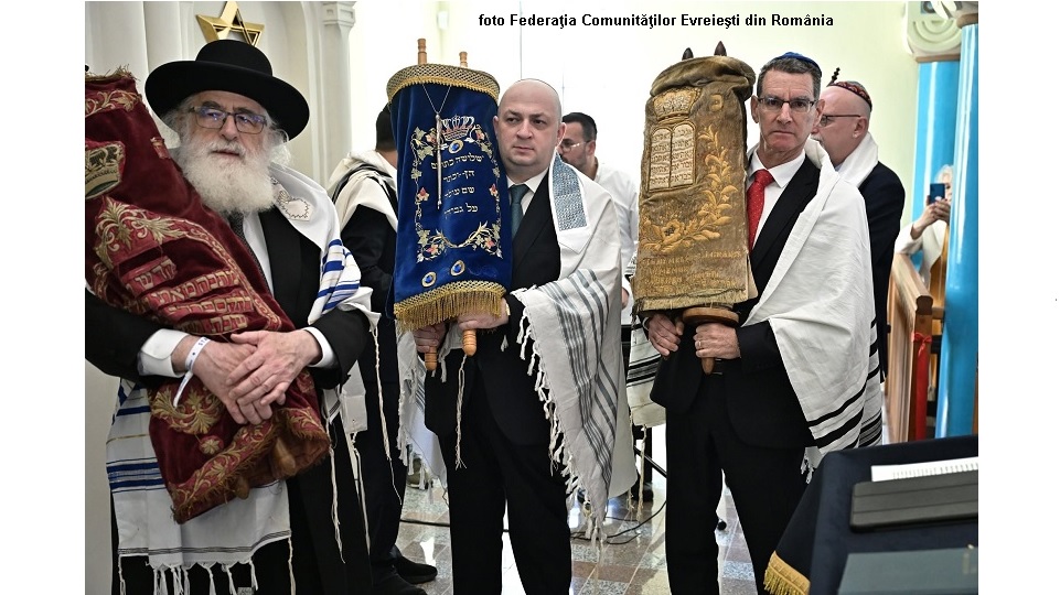 חנוכת בית הכנסת הגדול בקונסטנצה (צילום: פדרציית הקהילות היהודיות ברומניה)