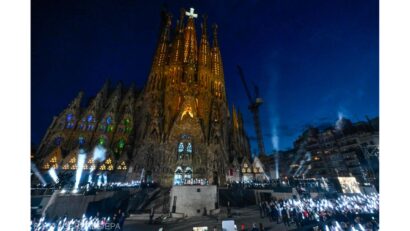 Sagrada Familia, sfințită de Papa Leon al XIV-lea (Foto: Agerpres/EPA)