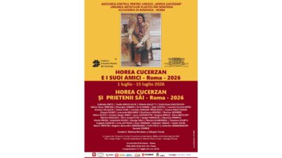 “Horea Cucerzan e i suoi amici”, mostra d’arte contemporanea all’Accademia di Romania in Roma