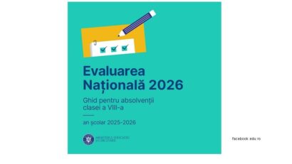 Luni începe evaluarea naţională (sursă foto: facebook.com/www.edu.ro)