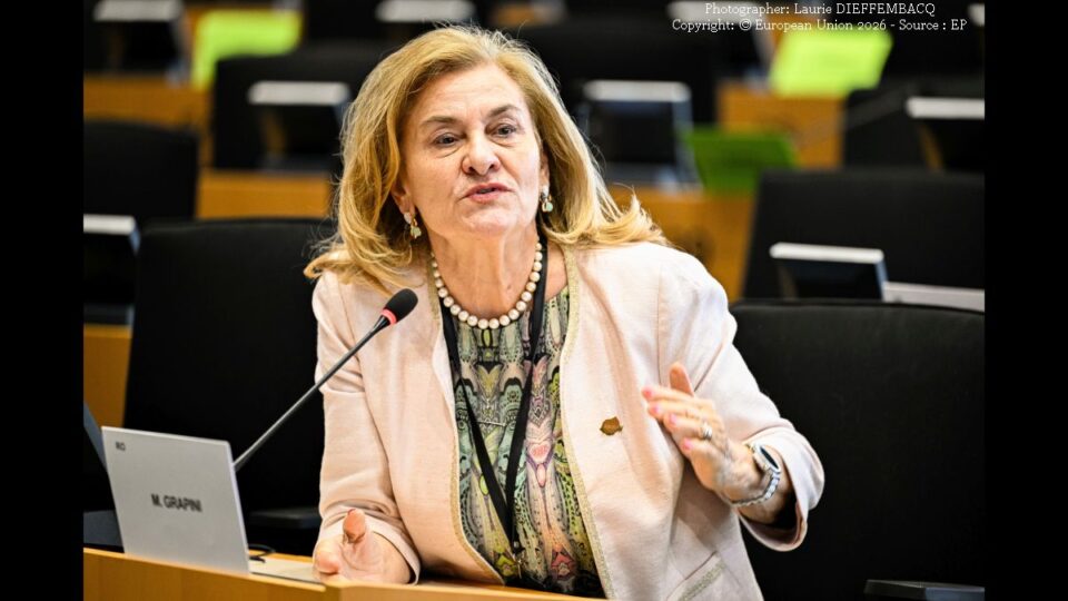 Maria Grapini (Photographer: Laurie DIEFFEMBACQ Copyright: © European Union 2026 - Source : EP)