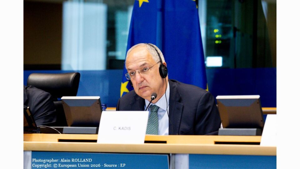 Costas Kadis (Photographer: Alain ROLLAND Copyright: © European Union 2026 - Source : EP)