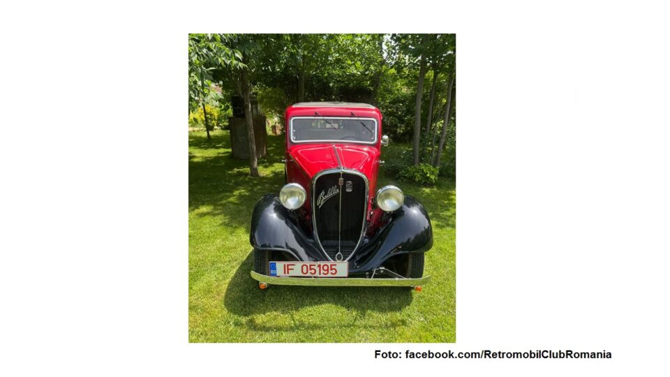 Fiat 508 Balilla (Foto: facebook.com/RetromobilClubRomania)
