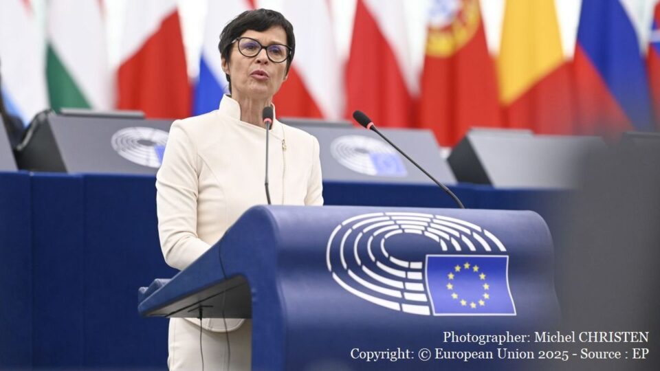 Marta Kos (Foto: Photographer: Michel CHRISTEN Copyright: © European Union 2025 - Source : EP)