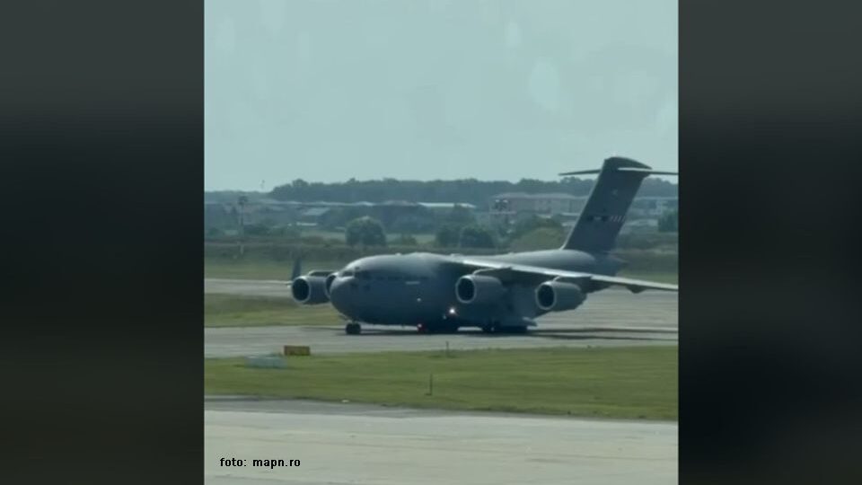 Transport aerian strategic pentru sprijinirea Venezuelei (foto: mapn)