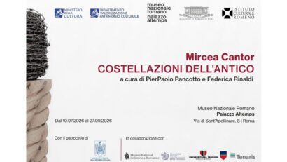 “Costellazioni dell’antico” di Mircea Cantor, in mostra al Museo Nazionale Romano – Palazzo Altemps