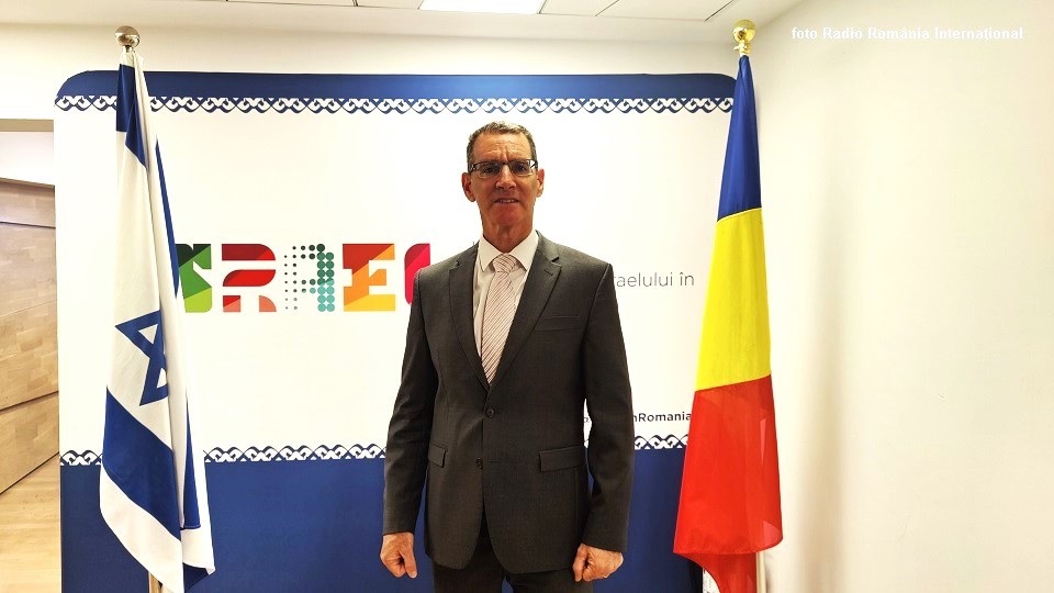 Ambasadorul Lior Ben Dor (foto Radio România Internaţional)