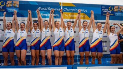 Medallas de oro para Rumanía en el Campeonato Mundial de Remo en Ámsterdam