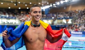 Давид Попович знову став чемпіоном Європи на дистанції 100 метрів вільним стилем, здобувши золоту медаль із результатом 46,56 секунди та встановивши новий рекорд чемпіонатів Європи.