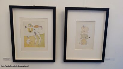 Expoziția „Victor Brauner - Opera de hârtie” (foto Radio România Internaţional)