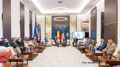 Nicușor Dan, întâlnire cu o delegație a Congresului SUA (Foto: presidency.ro)