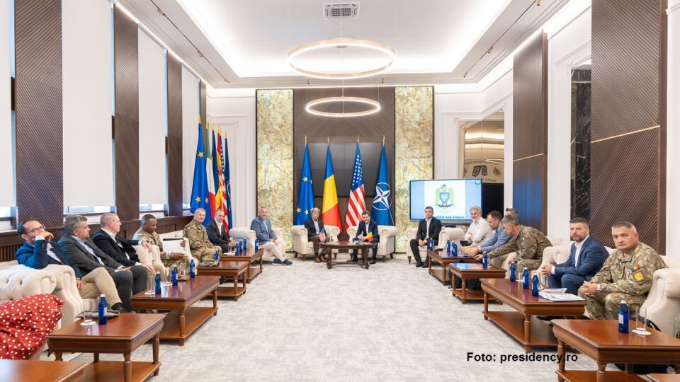 Nicușor Dan, întâlnire cu o delegație a Congresului SUA (Foto: presidency.ro)