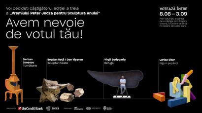 Publicul decide Premiul Peter Jecza pentru “Sculptura anului”