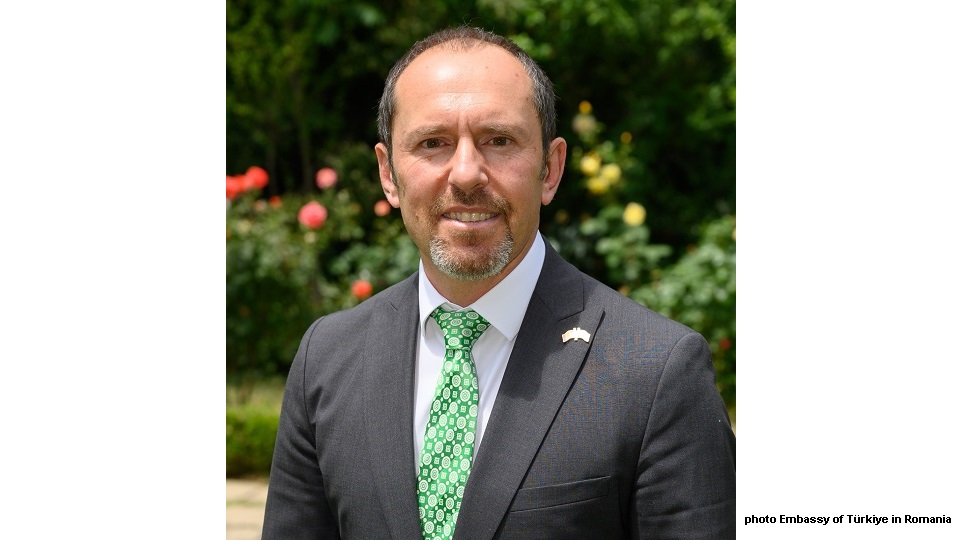 The Ambassador of Türkiye to Bucharest, H.E. Özgür Kıvanç Altan (photo Embassy of Türkiye in Romania)