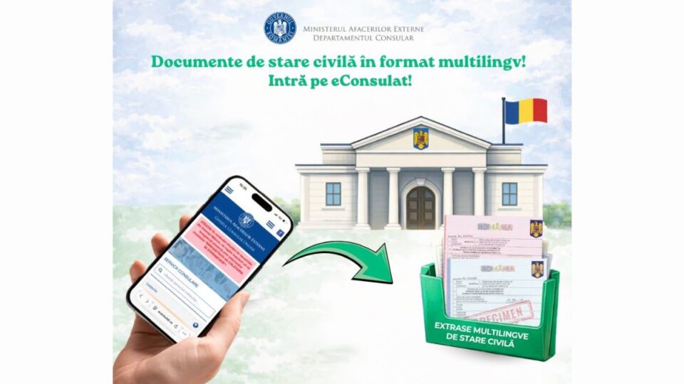 Documentele de stare civilă în format multilingv – mai ușor de folosit în străinătate
