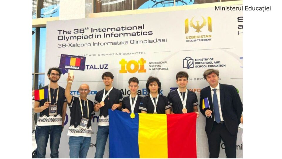 Echipa României la Olimpiada Internațională de Informatică (Foto: Ministerul Educației)