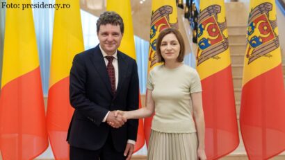 Nicuşor Dan şi Maia Sandu (Foto: Arhiva/ presidency.ro)