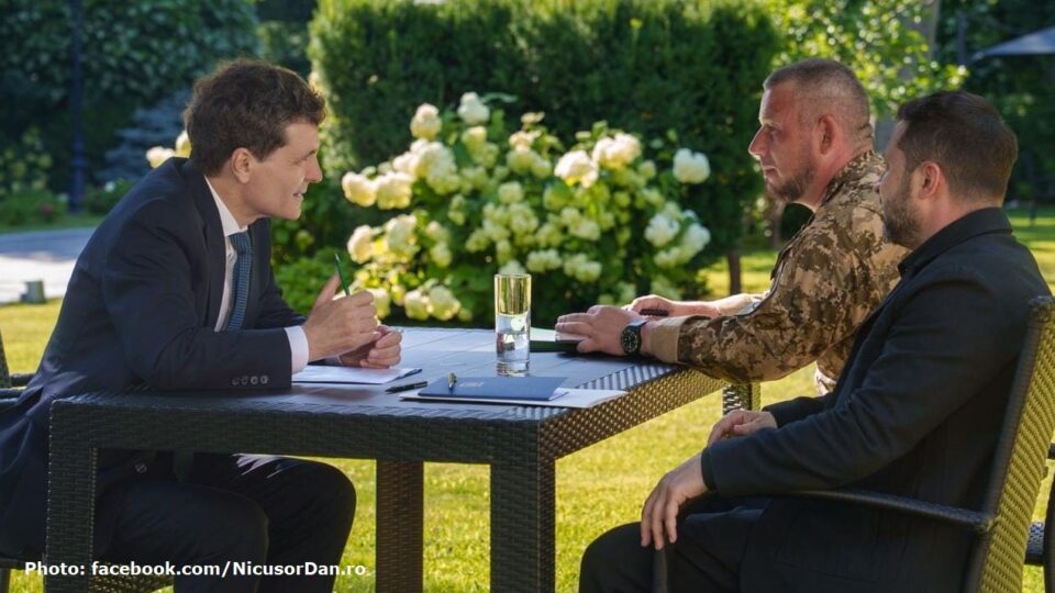 Візит президента Румунії Нікушора Дана до Києва
