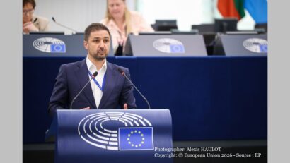 Adrian George Axinia, europarlamentar (Photographer: Alexis HAULOT Copyright: © European Union 2026 - Source : EP)
