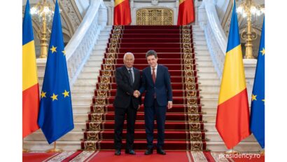 Антониу Кошта и Никушор Дан / Foto: presidency.ro