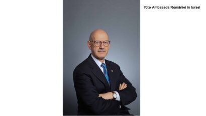 Ceremonie pentru Daniel S. Mariaschin (foto Ambasada României în Israel)