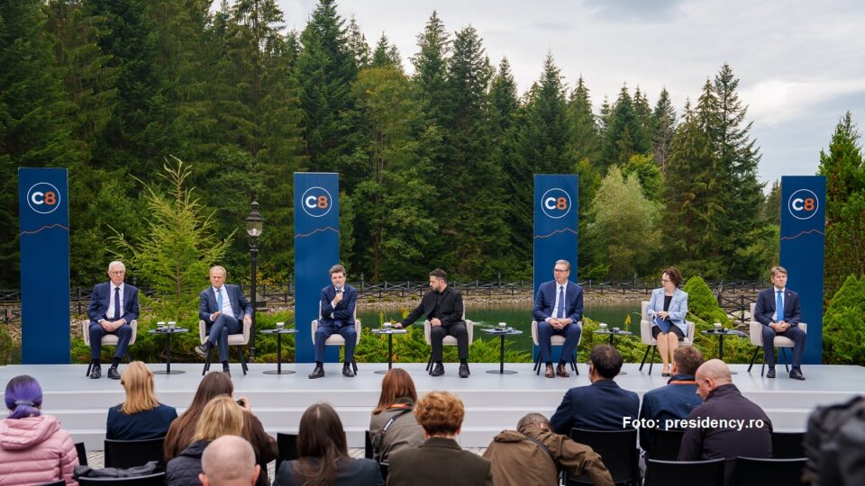 Nicușor Dan la Summitul Inaugural al Inițiativei pentru Integrare Carpatică (Foto: presidency.ro)