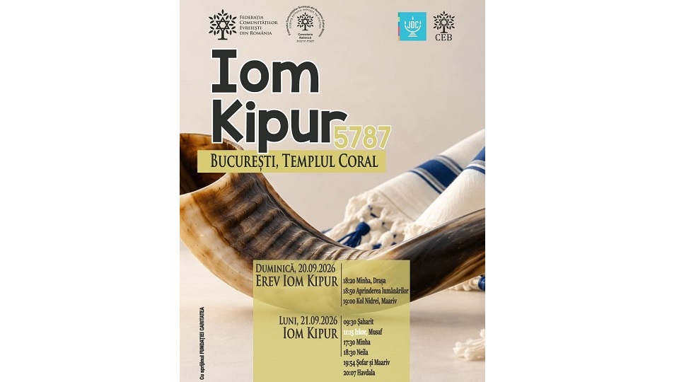 Yom Kipur.2026 (foto Comunitatea Evreilor Bucureşti)