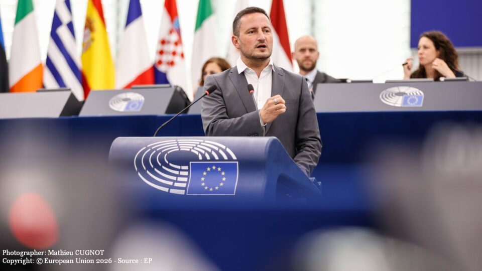 Nicolae Ștefănuță (Foto: Photographer: Mathieu CUGNOT Copyright: © European Union 2026 - Source : EP)