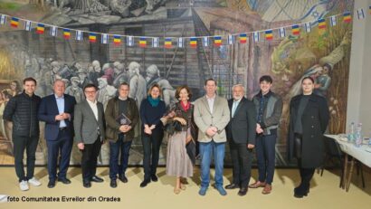 Ambasadoarea Austriei, la Oradea (foto Comunitatea Evreilor din Oradea)