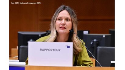 Corina Murafa, Vicepreşedintă a Secţiunii NAT a CESE (foto CESE Uniunea Europeană 2026)
