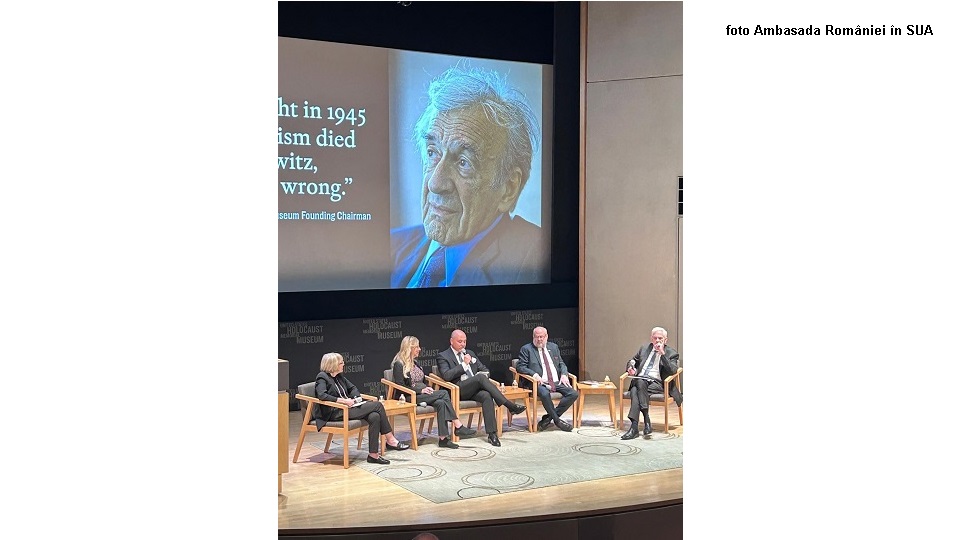 Eveniment comemorativ Elie Wiesel (foto Ambasada României în SUA)