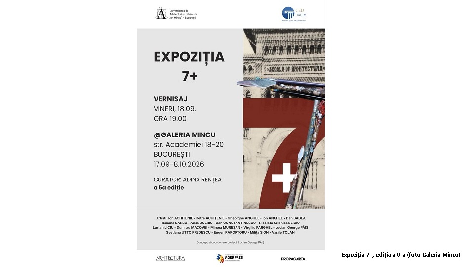 Expoziția 7+, ediția a V-a (foto Galeria Mincu)