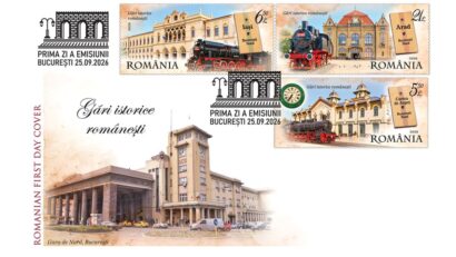 Stazioni storiche di Romania (foto: Romfilatelia)