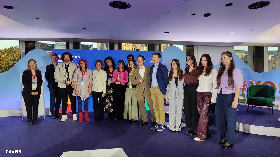 Finaliştii şi câştigătorii Premiului Megalizzi-Niedzielski 2026 (foto RRI)