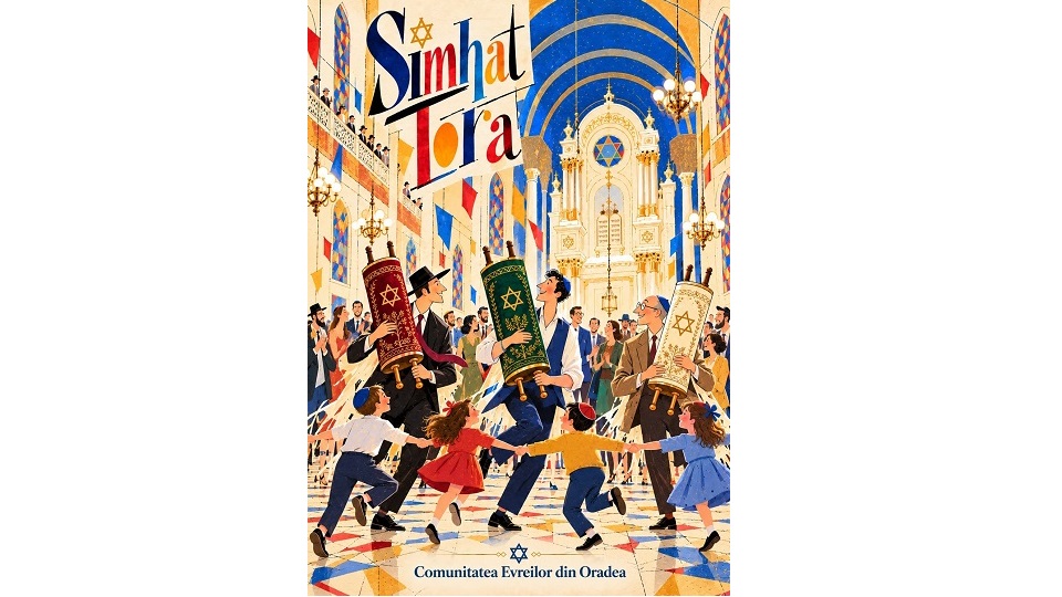 Finalul sărbătorilor de Tișrei (foto Comunitatea Evreilor din Oradea)